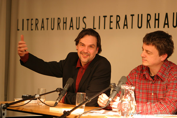 Juri Andruchowytsch und Radek Knapp (20070209 0040)